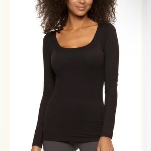 FELINA Velvety Soft Scoop Neck Longsleeve ⭐️NWOT